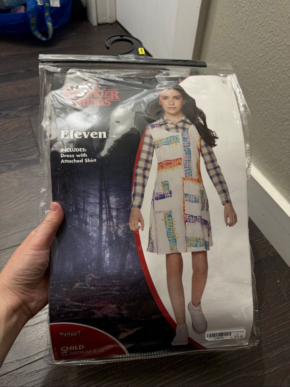 Stranger Things Child Medium Eleven Costume Halloween Horror Nights